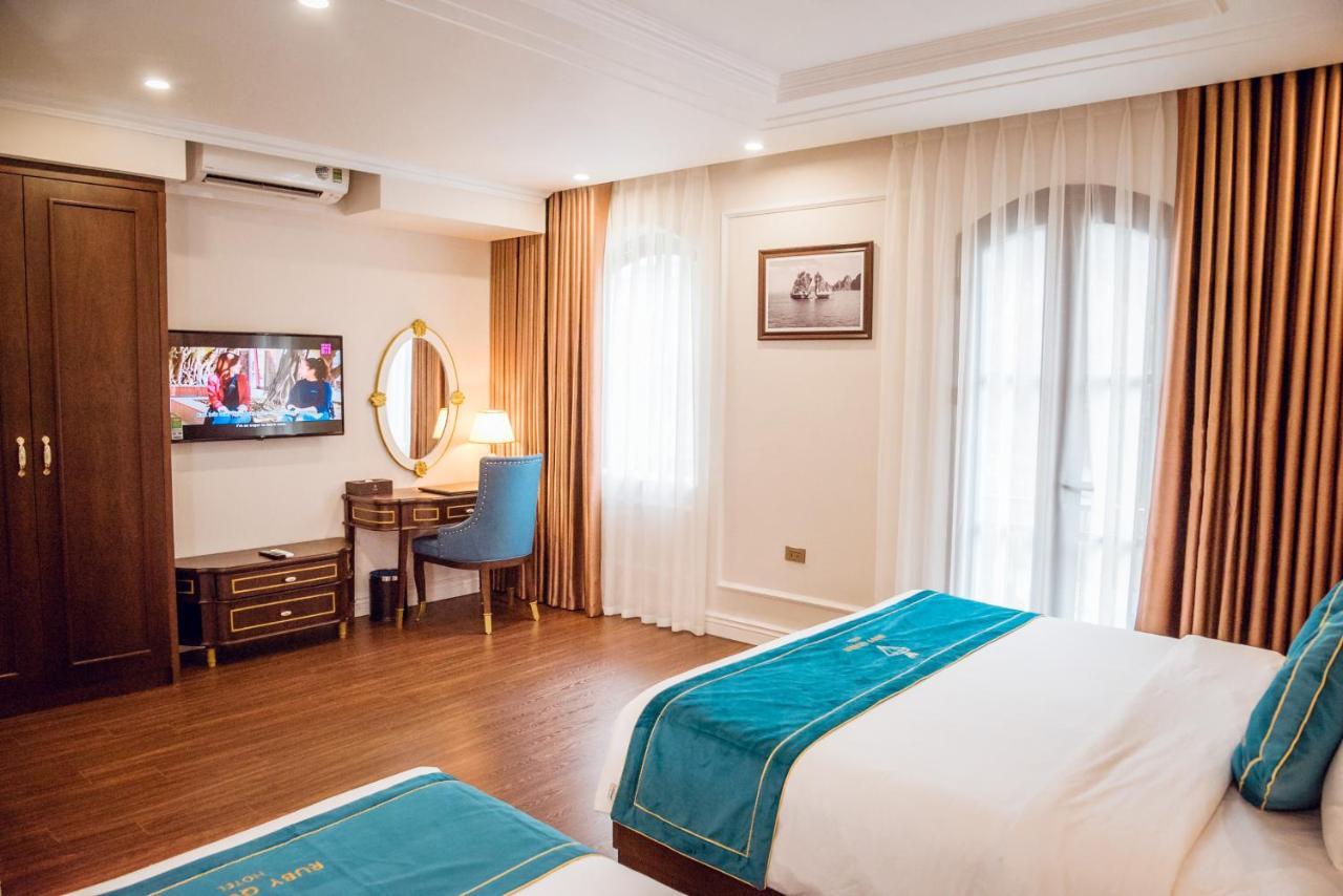 Rubyqueen Halong Hotel Hạ Long-öböl Kültér fotó