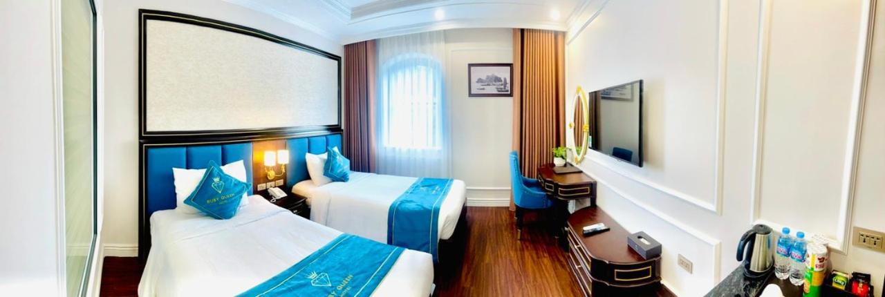 Rubyqueen Halong Hotel Hạ Long-öböl Kültér fotó